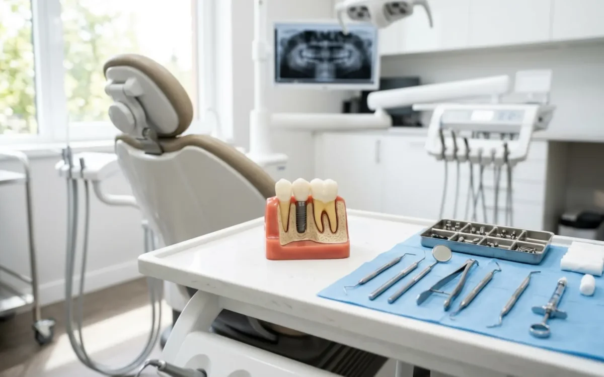İmplant tedavisi ve eksik diş için diş implantı uygulaması